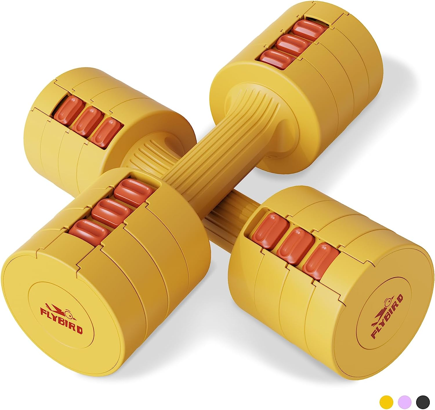 Dumbbell Set, Women 2/3/4/5LB Light Weight Dumbbell Set with Fast Weights Changi